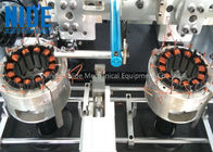 Otomatik BLDC çift çalışma istasyonları Burshless motor stator iğnesi sarma makinesi / Stator ID 10-100mm